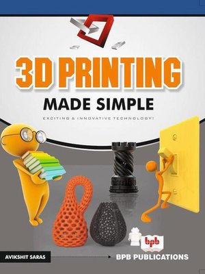 cover image of 3D Printing Made Simple